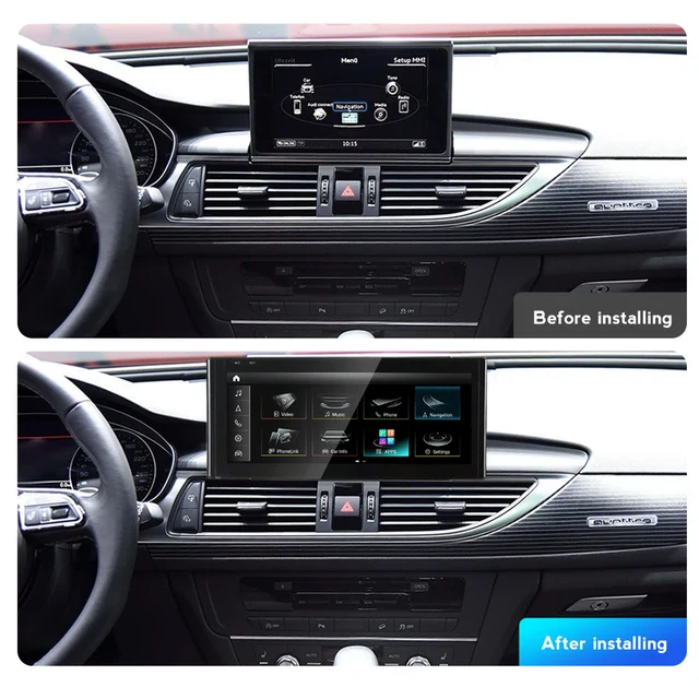AUDI A6 / S6 / RS6 C7 ANDROID 12 SCREEN UPGRADE - Image 3