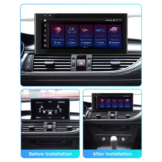 AUDI A7 / S7 / RS7 C7 ANDROID 12 SCREEN UPGRADE - Image 4