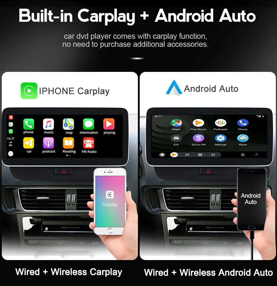 AUDI Q5 / SQ5 8R ANDROID 13 SCREEN UPGRADE - Image 4