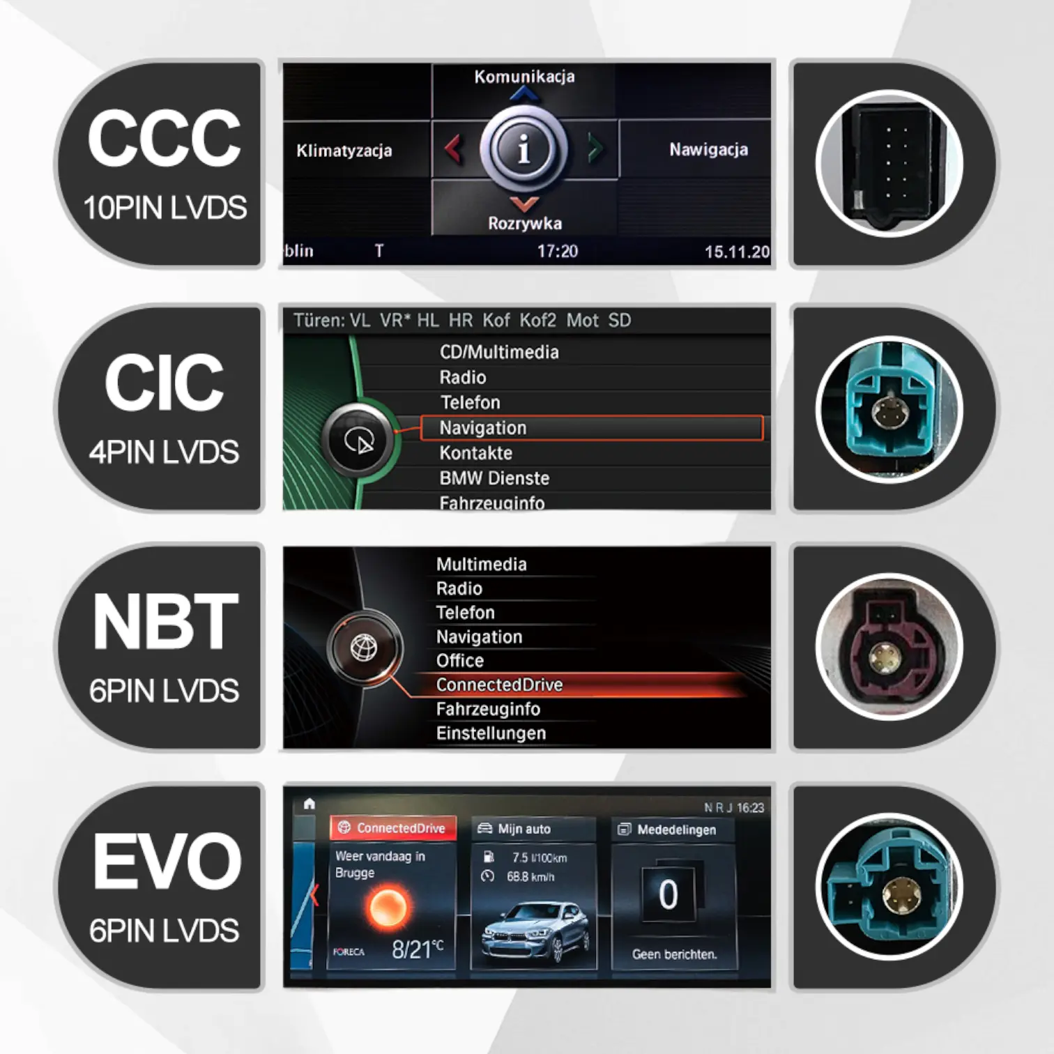 BMW 1 SERIES F20, F21 APPLE CARPLAY AND ANDROID AUTO INTERFACE - Image 3