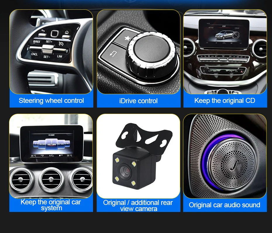 MERCEDES X CLASS W470 APPLE CARPLAY AND ANDROID AUTO INTERFACE - Image 3