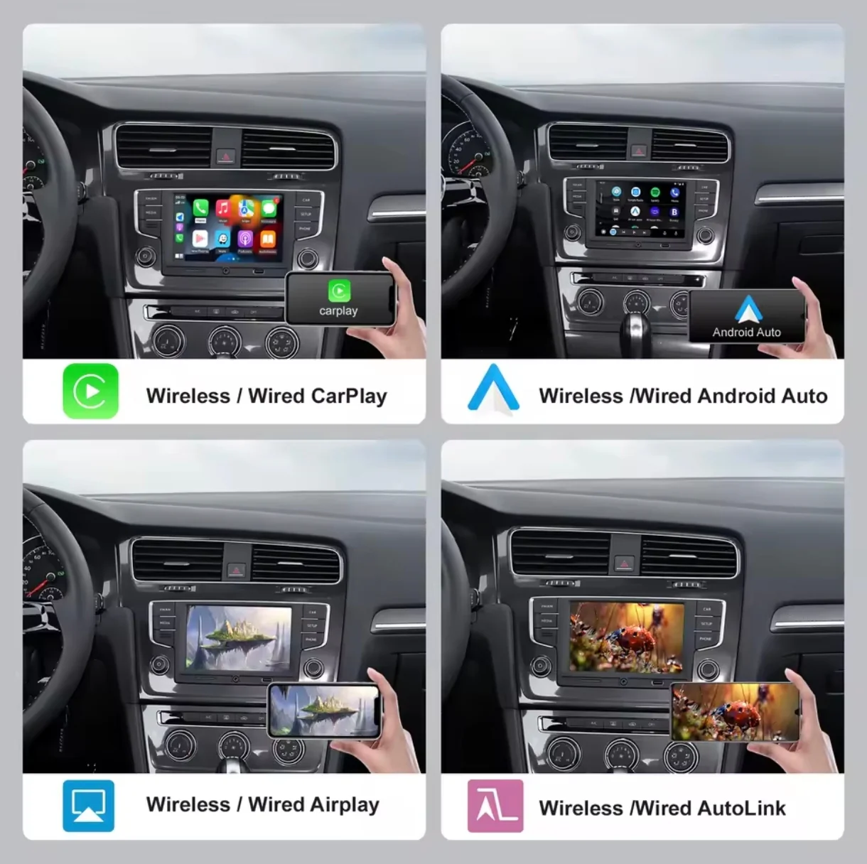 VOLKSWAGEN PASSAT B8 APPLE CARPLAY & ANDROID AUTO INTERFACE (2013 - 2019) - Image 3